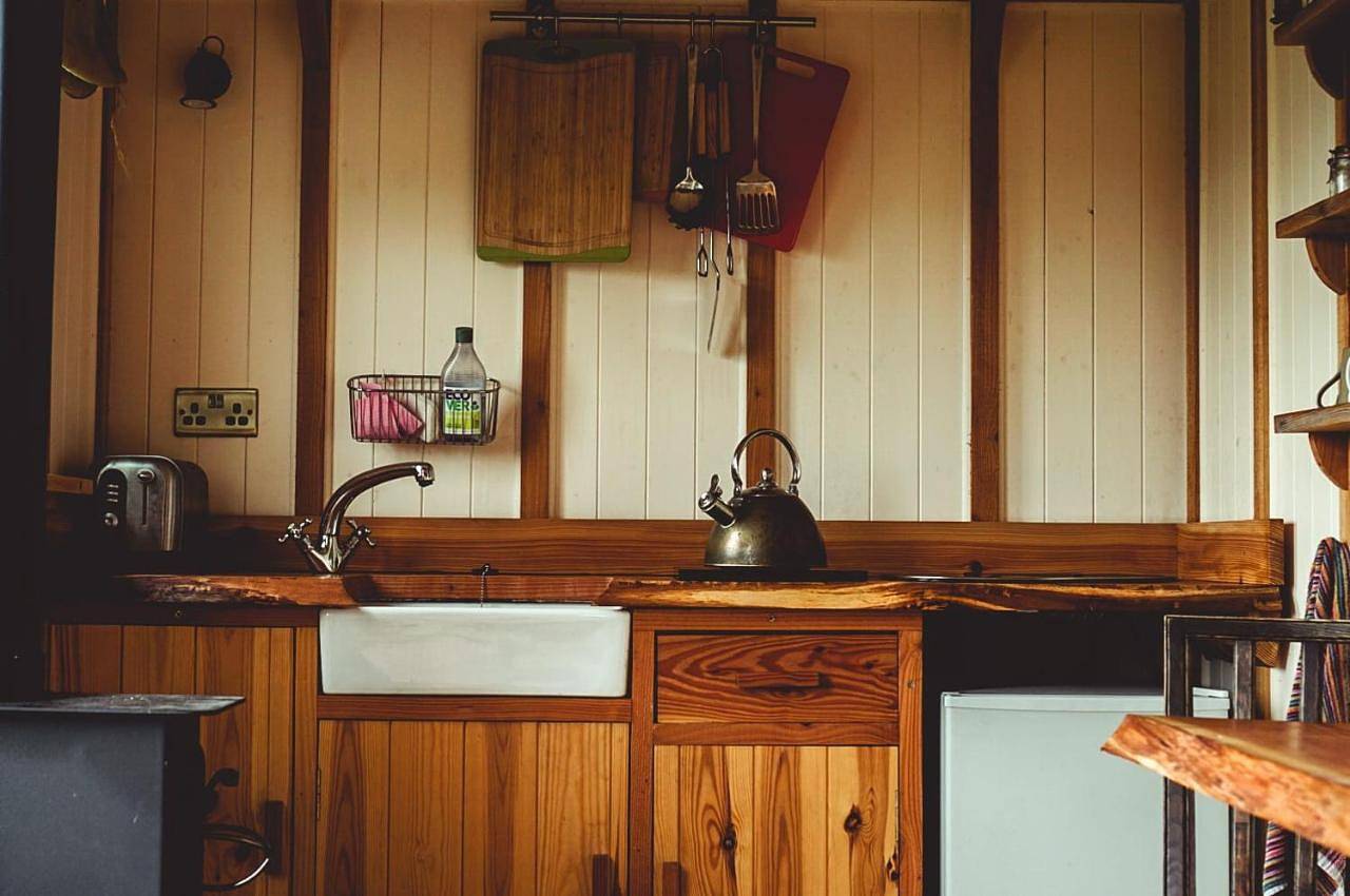 The shepherds hut in Shropshire Hills