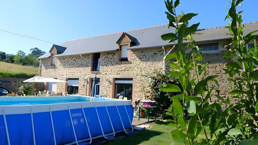 Location de vacances pour 2 personnes, avec Jardin dans Saint-Guinoux