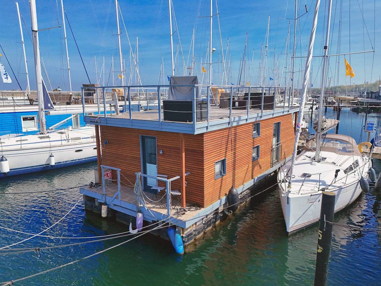 Hausboot Stina in Heiligenhafen, Ostholstein