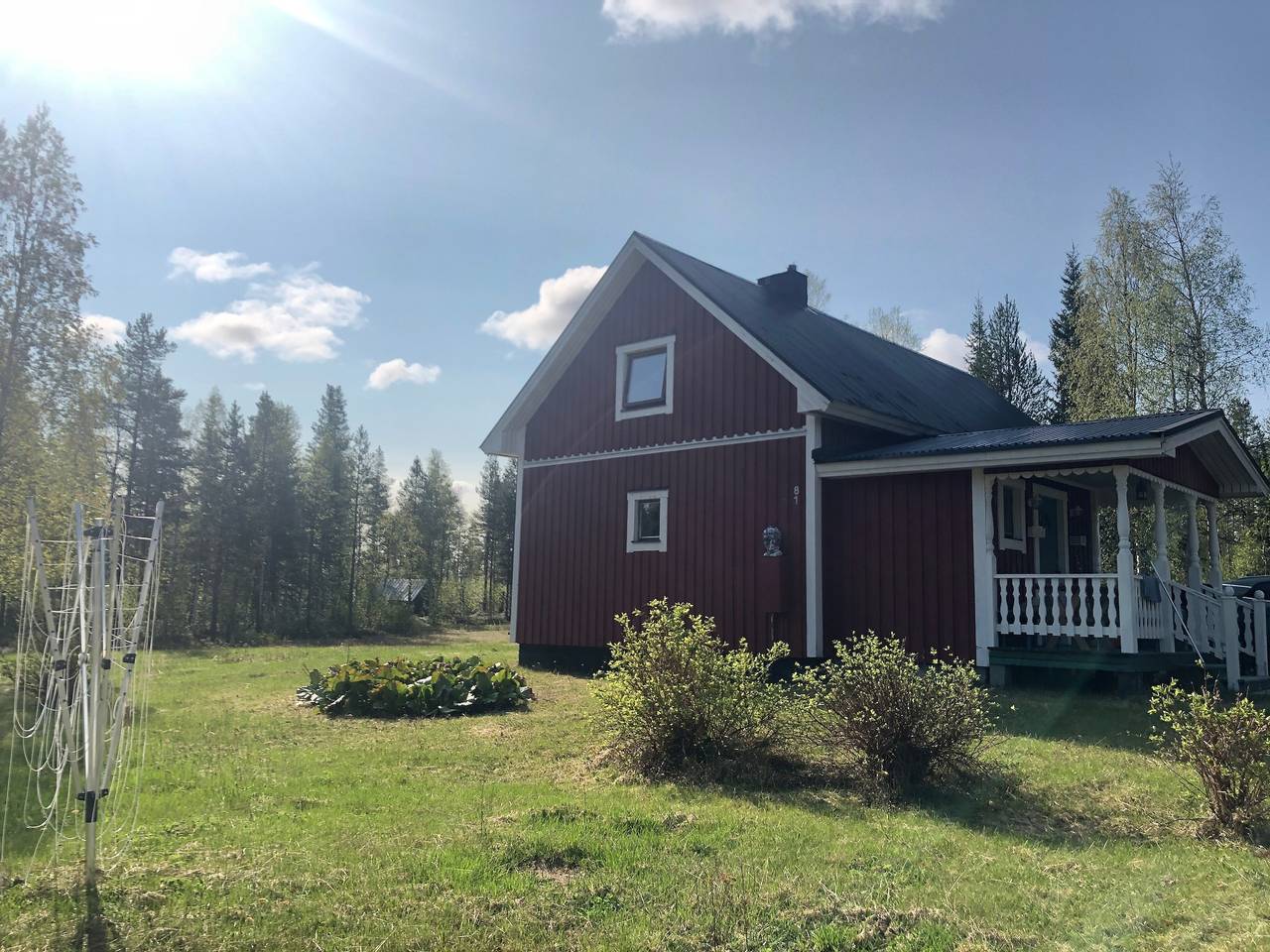 Cozy house with privat sauna in Pajala, Lappland (Schweden)