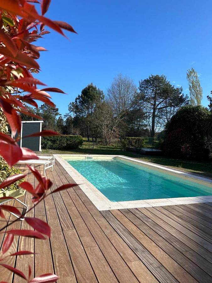 Location de vacances pour 6 personnes, avec piscine ainsi que vue et terrasse dans Golf Blue Green Gujan - 4