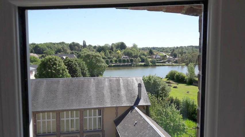 Maison de vacances pour 15 personnes, avec vue sur le lac ainsi que vue et jardin