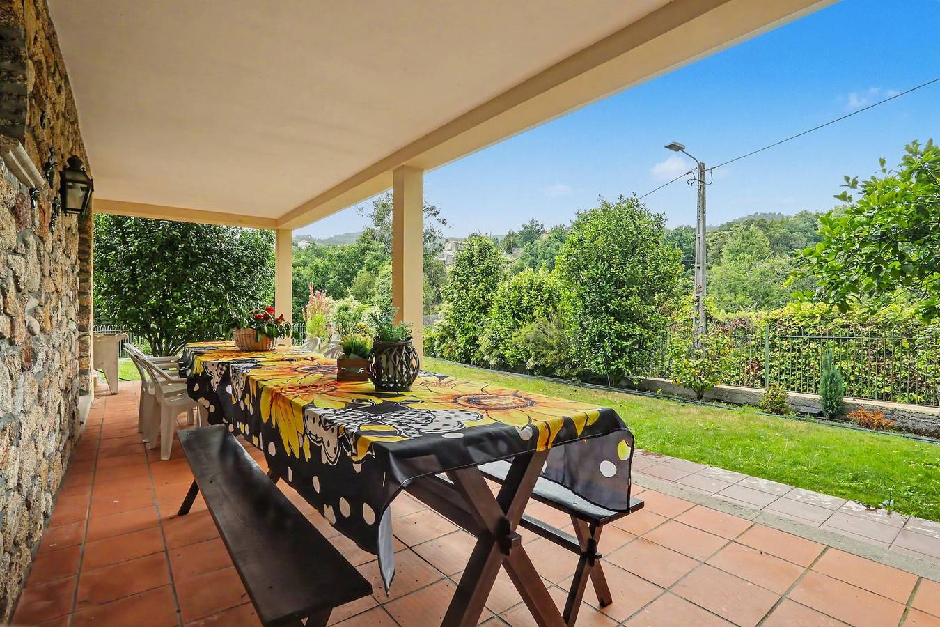 Holiday Home 'Casa Da Giesta' with Mountain View, Shared Terrace and Wi-Fi in Aveiro District