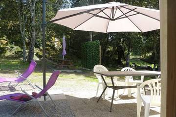 Location de vacances pour 5 personnes, avec terrasse et jardin, animaux acceptés à Sollacaro