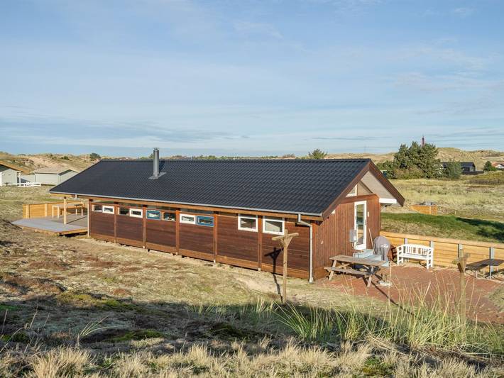 Ferienhaus mit Meerblick für 6 Personen, mit Terrasse auf Fanø