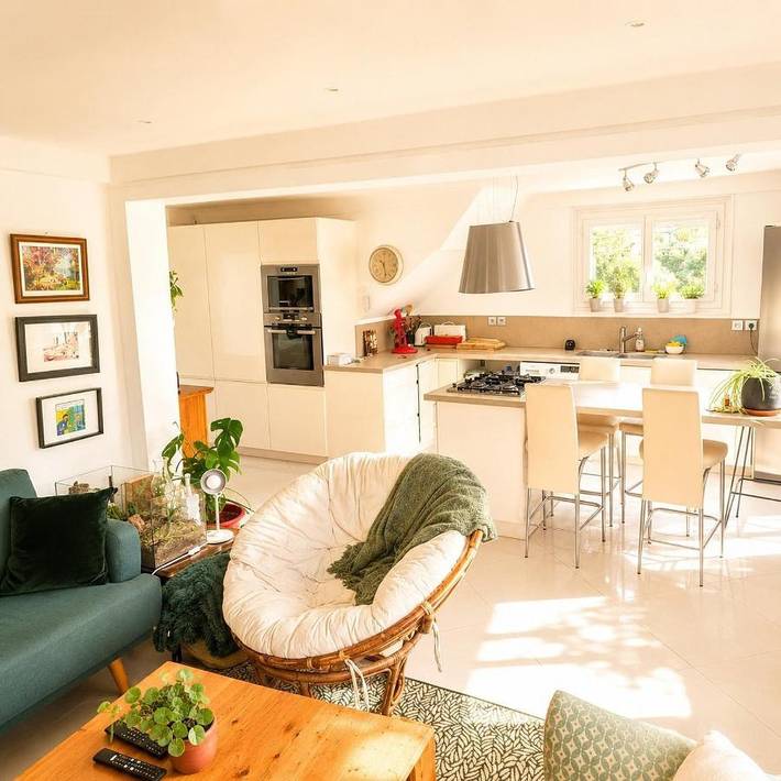 Maison d’hôte pour 8 personnes, avec terrasse et jardin à Sainte-Geneviève-des-Bois