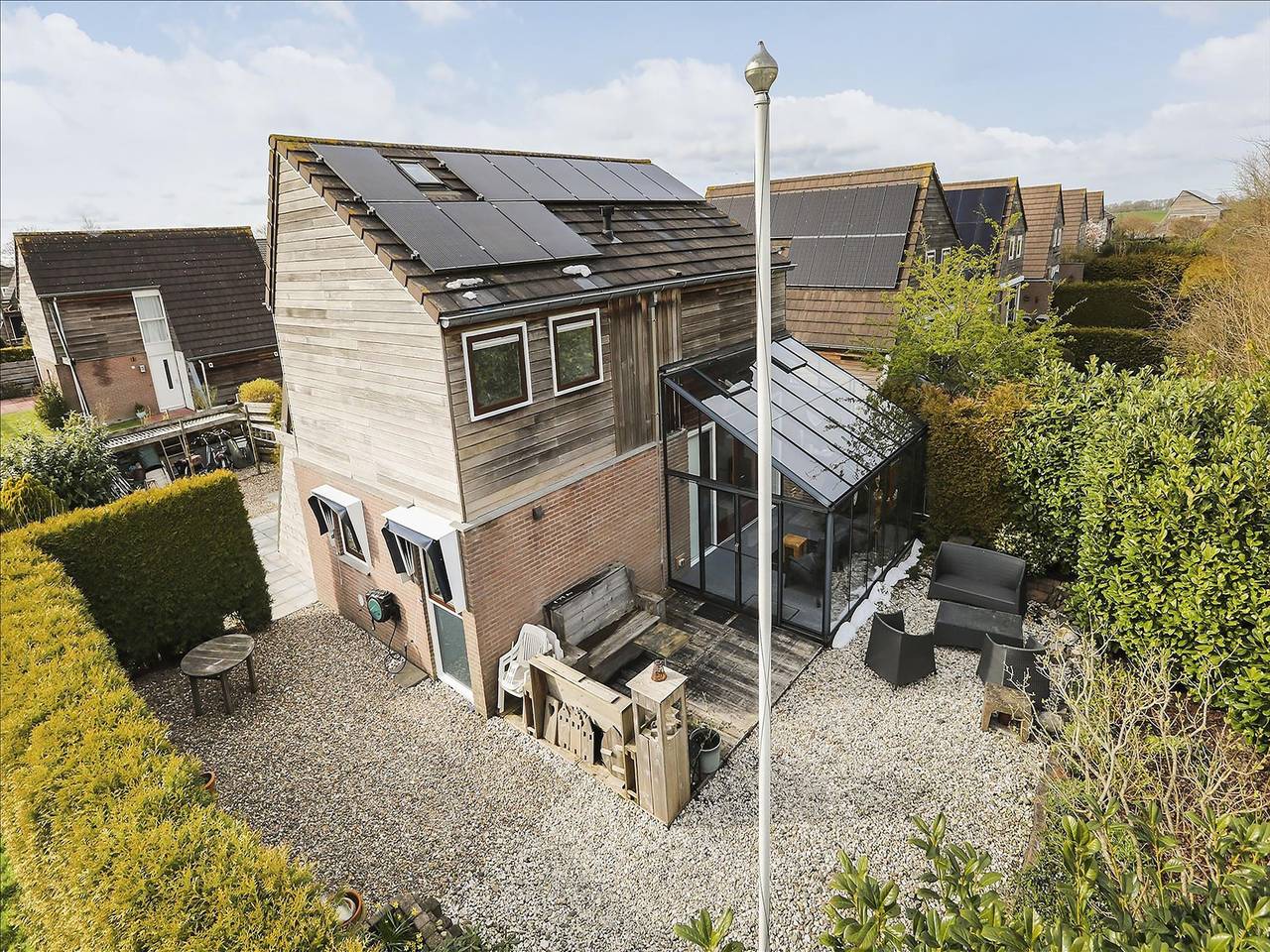 Ferienhaus in Grou am Pikmeer in Nationalpark De Alde Feanen