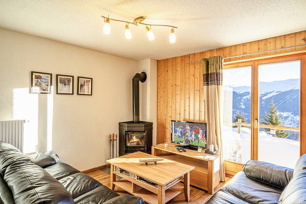 Vakantiehuis voor 8 personen met uitzicht in Les Masses, Vex