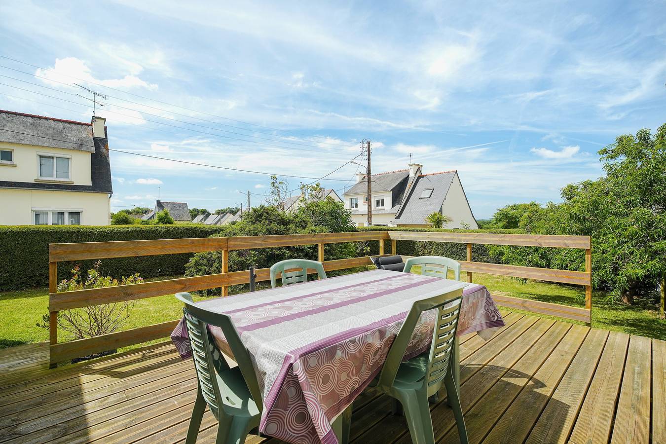 Maison de vacances 'Kermat' avec terrasse privée, jardin privé et Wi-Fi in Matignon, Région de Dinan