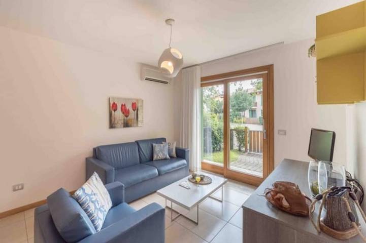 Ferienhaus für 7 Personen, mit Pool und Garten sowie Terrasse in Lignano Sabbiadoro