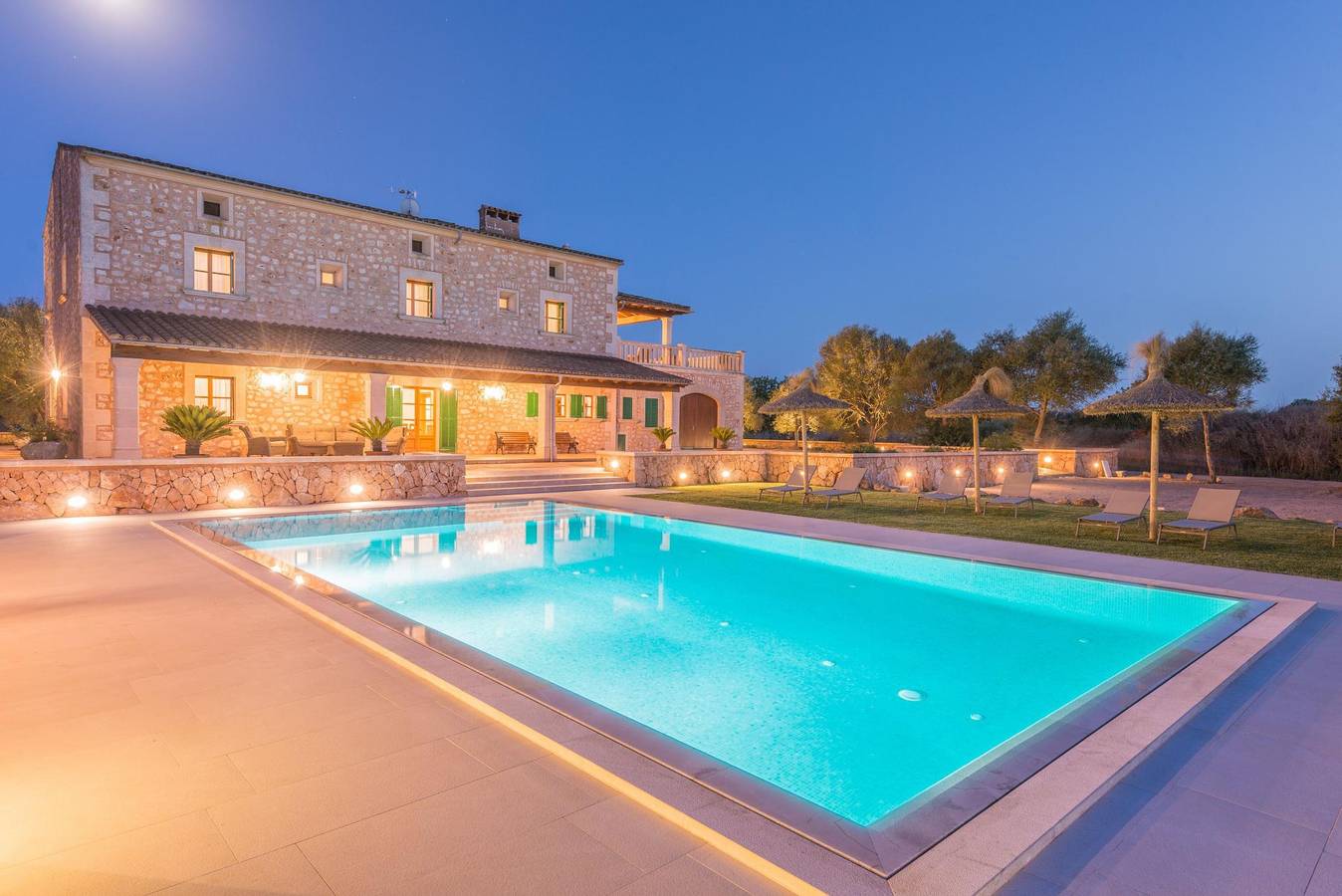 Son Fadri - Ferienhaus mit privaten Pool in Campos. Wifi gratis in Campos, Mallorca Süden