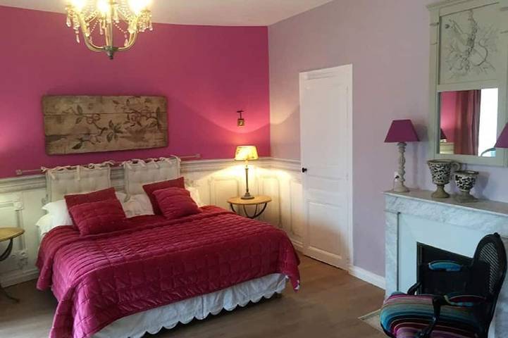 Château pour 4 personnes, avec piscine et jardin en Indre-et-Loire