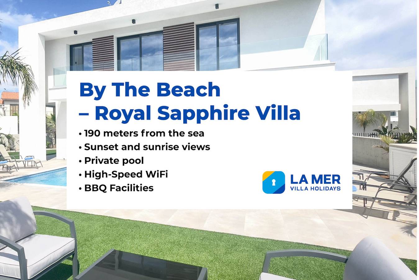 By The Beach - Royal Sapphire Villa in Südzypern