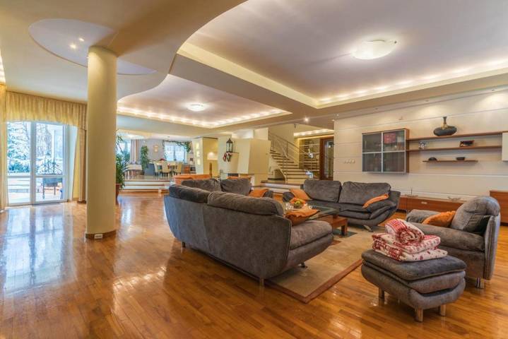 Willa dla 20 osób, z ogród i sauna oraz basen i widok, zwierzęta dozwolone w Kościelisko