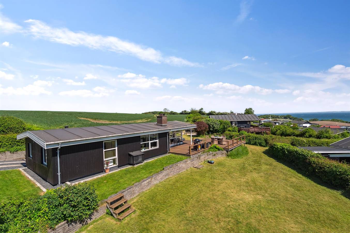 Home in Aabenraa with house sea view in Skarrev, Apenrade