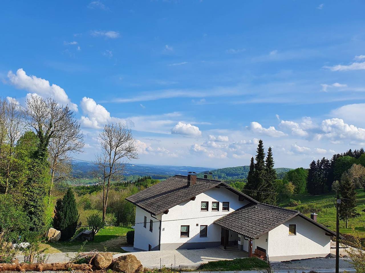 Ganze Wohnung, Ferienwohnung Urlaub mit Aussicht - Urlaub mit Aussicht in Zenting, Ostbayern