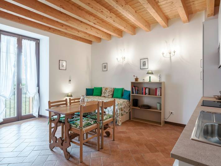 Appartamento intero, Zweizimmerwohnung mit Doppelbett und zwei Schlafsofas in Pralboino, Provincia di Brescia