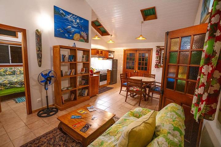 Maison d’hôte pour 4 personnes, avec terrasse et jardin dans Ha'apiti - 3