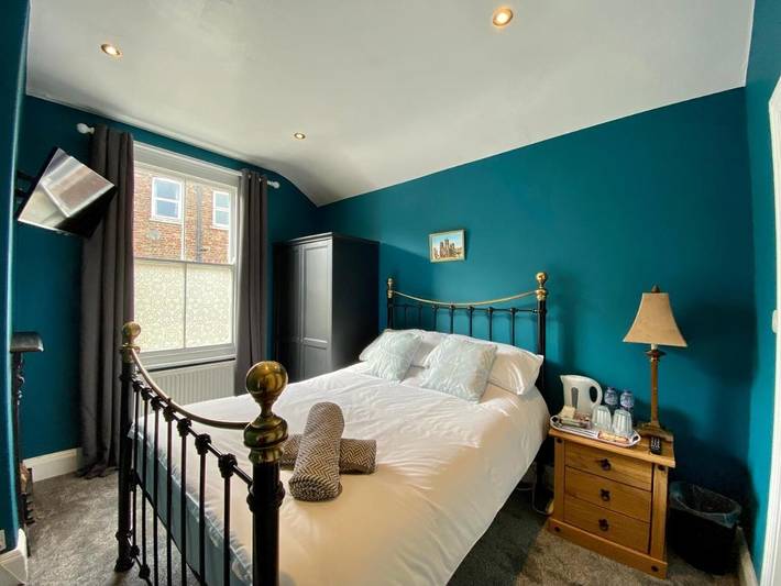 Casa de huéspuedes para 2 personas, con terraza y jardín en York