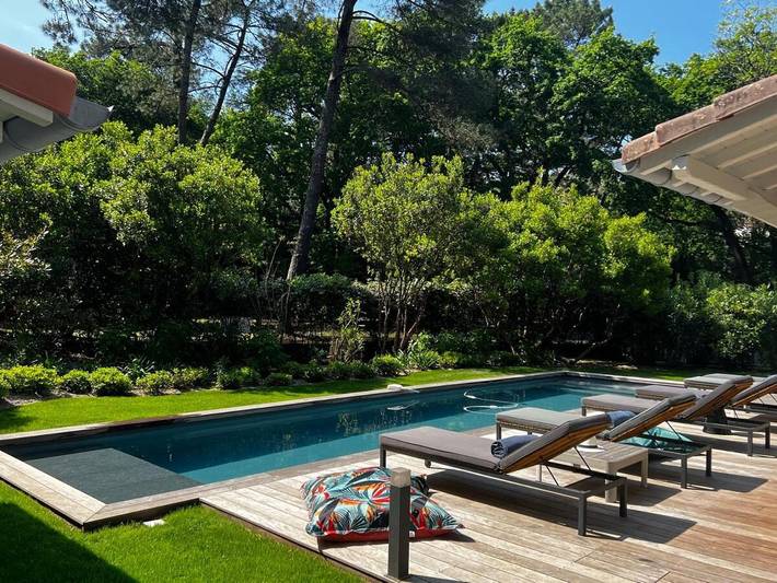 Villa pour 8 personnes, avec vue ainsi que piscine et jardin dans Pereire - 2