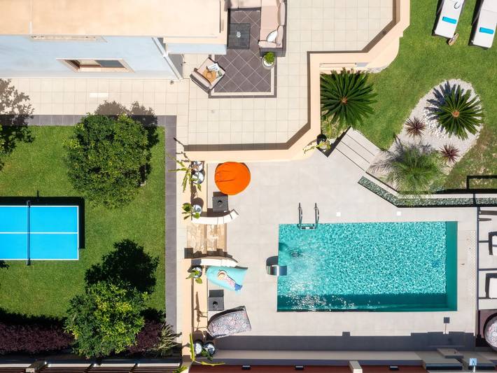 Ferienhaus für 8 Personen, mit Pool und Garten in Koskinou