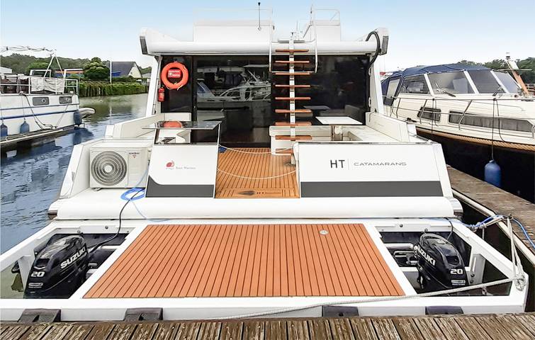 Hausboot für 5 Personen, mit Sauna und Terrasse sowie Ausblick und Seeblick, mit Haustier in Brandenburg - 2