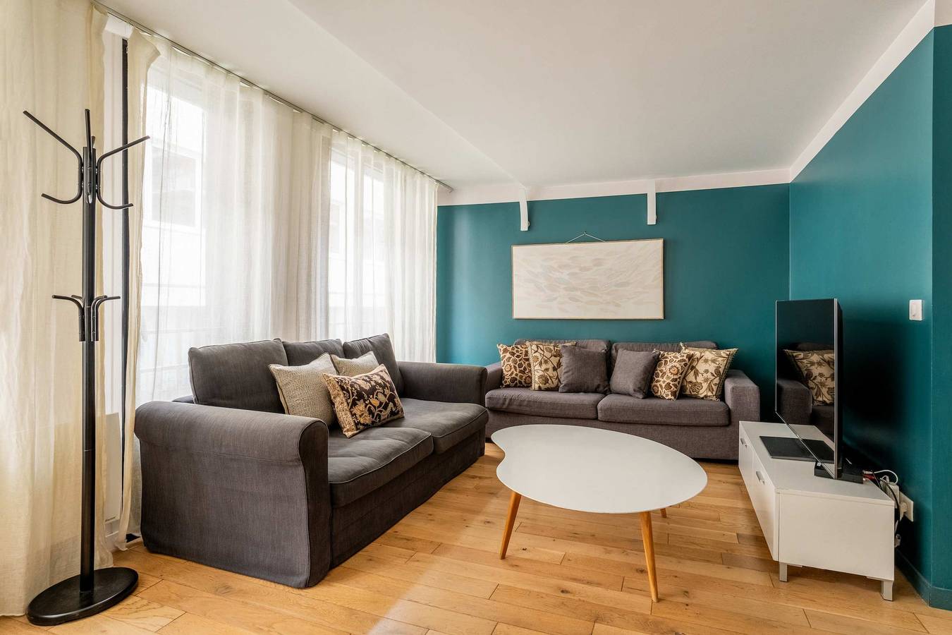 Appartement entier, Appartement de vacances pour 8 personnes avec jardin in Paris, Île de France