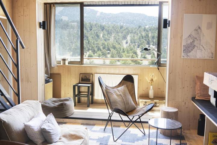 Appartement de vacances pour 8 personnes, avec Jacuzzi et Terrasse ainsi que Jardin et Vue