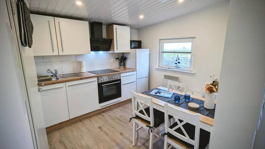 Ferienwohnung für 4 Personen, mit Terrasse und Garten sowie Pool und Ausblick in Nordleda - 4