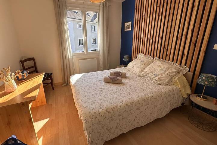 Maison rénovée proche Vichy : 3 chambres, cour fermée, tout inclus, idéal curistes et activités naturelles in Bellerive-sur-Allier, Région de Vichy