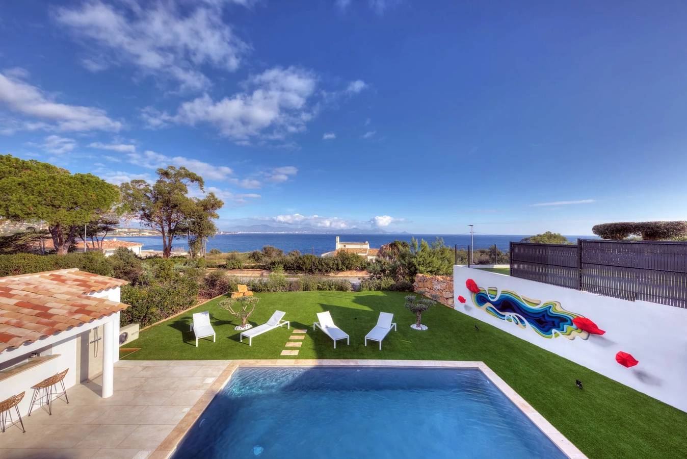 Villa Lerouge in Roquebrune-sur-Argens, Draguignan region