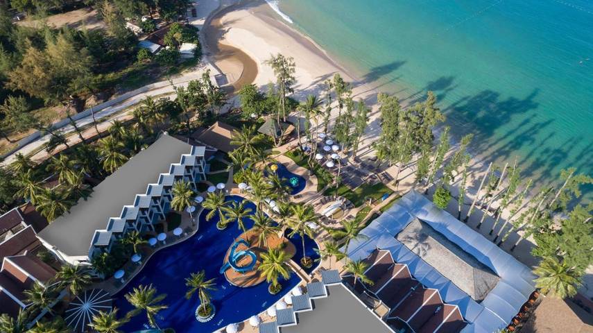 Hôtel pour 4 personnes, avec jardin et piscine ainsi que bassin pour enfant et vue dans Bang Tao Beach - 2
