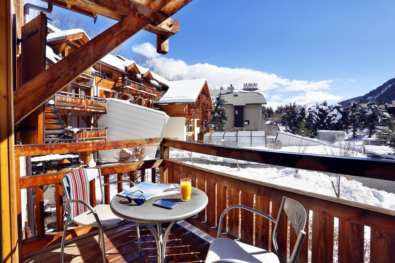Entire apartment, Résidence l'Adret - 2-3 room apartment 6 people in Saint-Chaffrey, Serre Chevalier