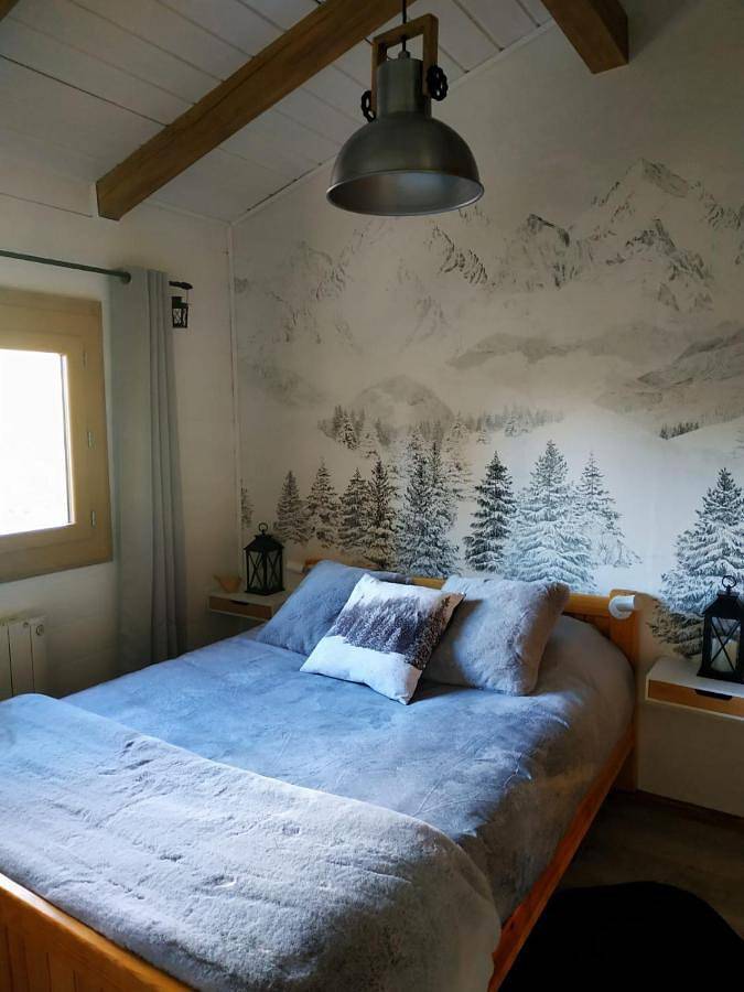 Gîte pour 5 personnes, avec sauna ainsi que vue et jardin, animaux acceptés à Viuz-en-Sallaz - 3