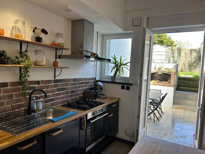 Location de vacances pour 7 personnes, avec Terrasse et Jardin dans Nausicaá Centre National de la Mer