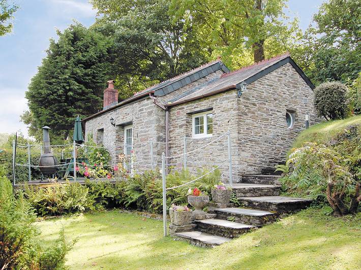 Cottage for 4 people, with garden in Cornwall