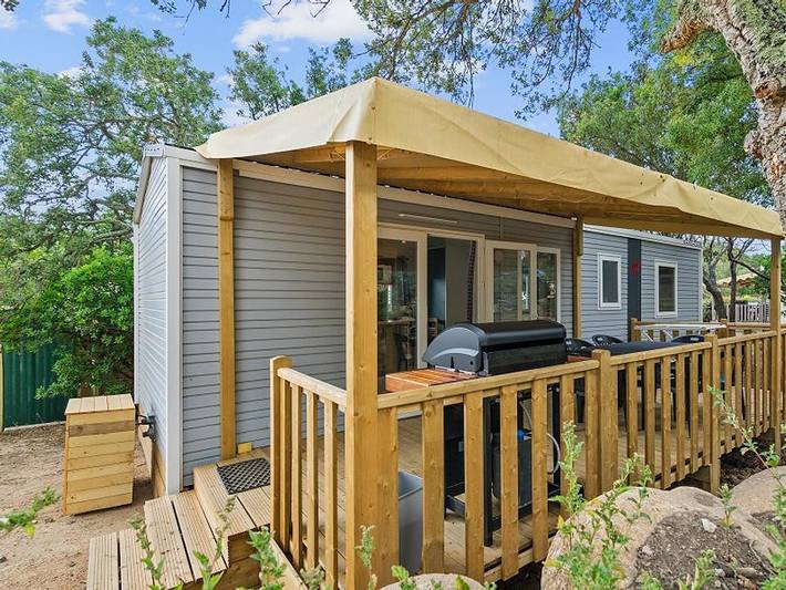 Camping Le Damier - Mobilheim 6 personen - Lodge - 3 Schlafzimmer in Pianottoli-Caldarello, Sartène und Umgebung