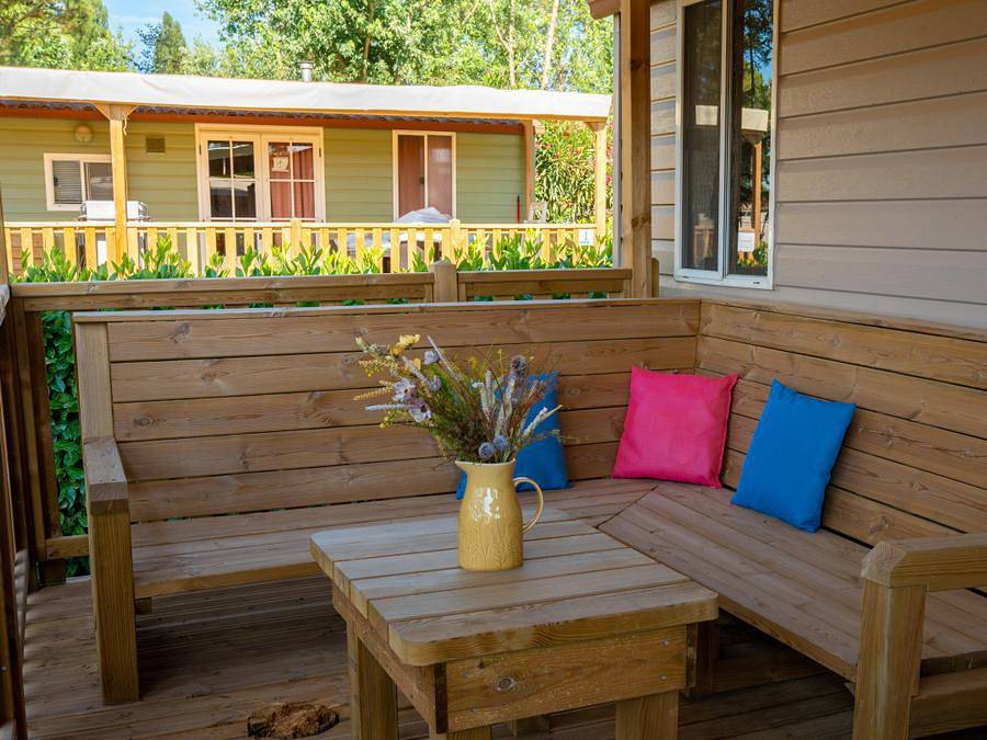 Trasimeno Glamping Resort - Mobilheim 5 personen - Cottage Classic in Passignano sul Trasimeno, Lago Trasimeno