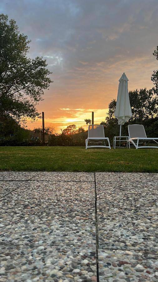 Agriturismo per 2 persone, con terrazza e giardino nonché piscina e panorama, con animali domestici in Peccioli