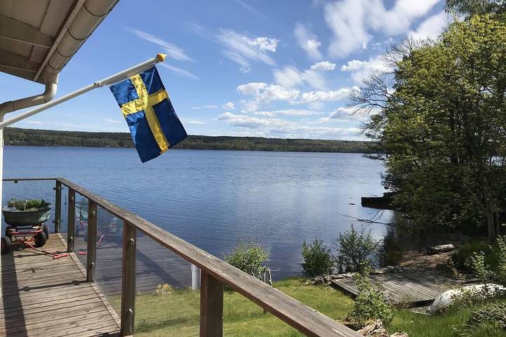 Ferienhaus für 5 Personen, mit Balkon und Garten