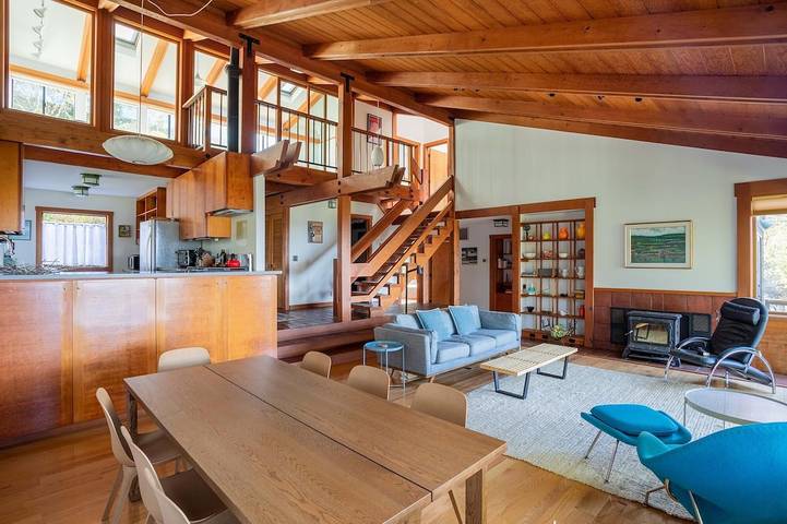 Vacation rental for 7 people, with yard and balcony in Marin County