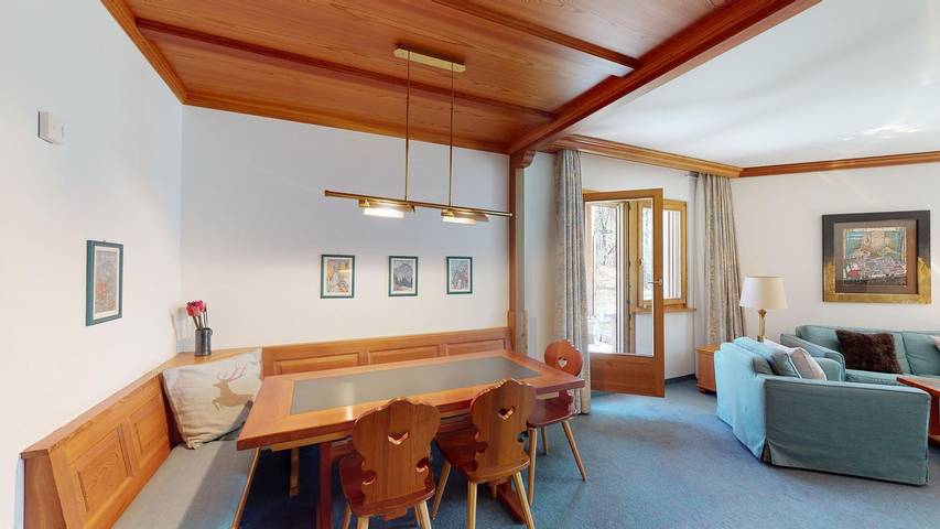 Ferienwohnung für 4 Personen, mit Sauna und Terrasse in Zuoz - 3