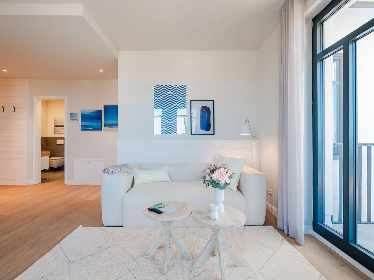 Ganze Ferienwohnung, Strandterrasse, App. A1.3 - Strandterrasse, App. A1.3 in Drei Kaiserbäder, Heringsdorf