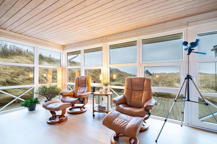 Ferienhaus mit Meerblick für 6 Personen, mit Sauna und Ausblick, mit Haustier in Henne Strand - 2