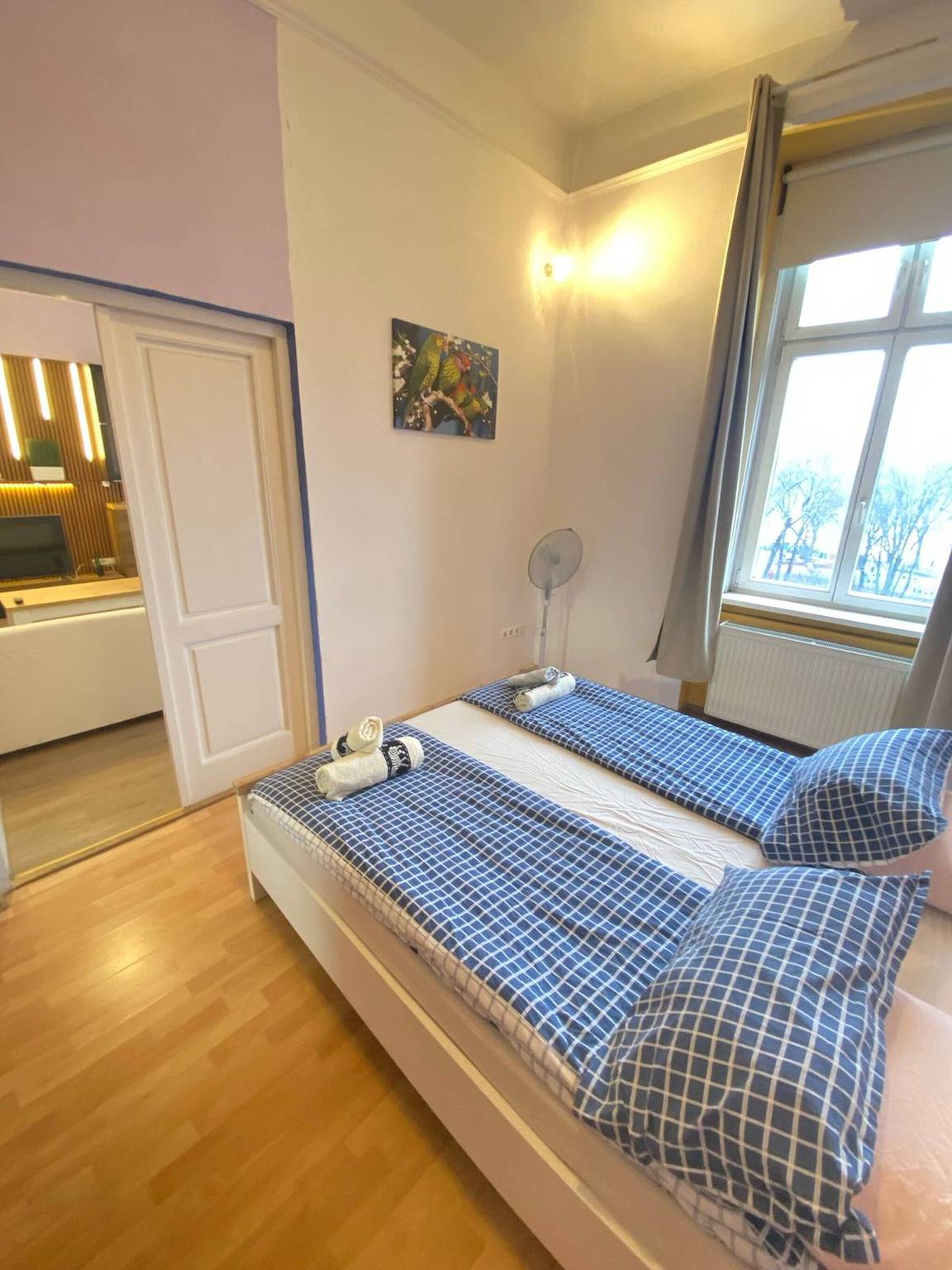Entire apartment, Apartment near central market front park and Danube in Budapest, Central Hungary