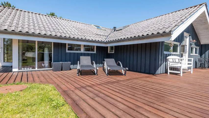 Ferienhaus für 7 Personen, mit Terrasse in Drachenfestival Fanø