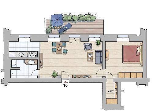 Apartamento inteiro, Jagdschloss We 10: komfortable und hochwertig ausgestattete 2-Zimmer-Fewo in Hohen Niendorf, Bastorf