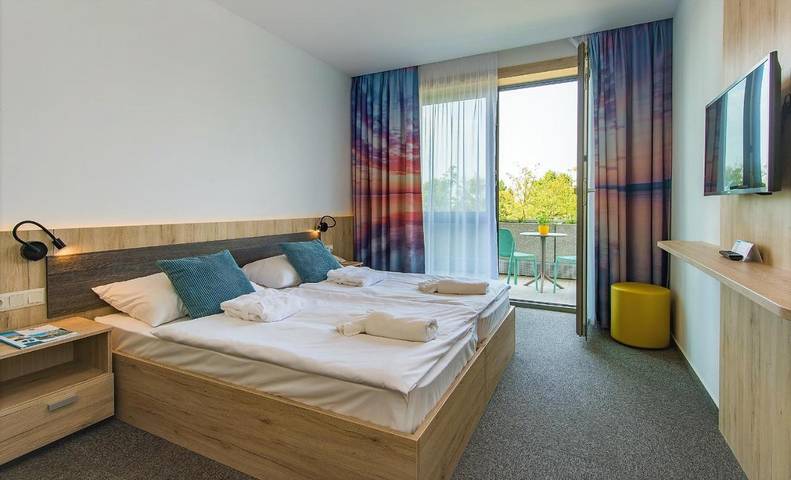 Hotel dla 3 osób, z widok i sauna oraz basen i ogród, zwierzęta dozwolone w Węgry