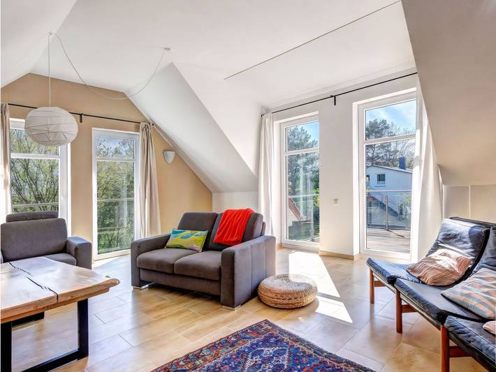 Ferienwohnung für 7 Personen, mit Terrasse und Garten in Rankwitz
