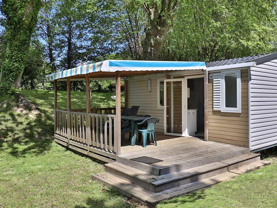 Camping L'Etang d'Ardy - Mobilhome 4 personas - Mobile-Home 3 Habitaciones 4 Personas + Tv in Saint-Paul-lès-Dax, Region de Dax